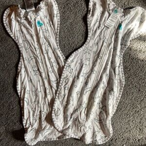 Baby Sleep Sack with Star and Moon Pattern